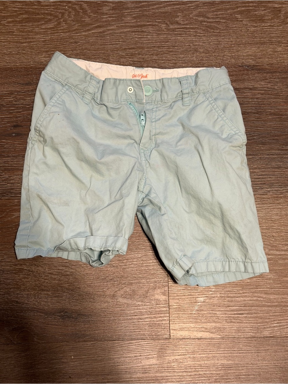 Cat & Jack Light Blue Chino Shorts Size 8 Kids Casual Summer